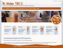 Tablet Screenshot of dekleinetiki.nl